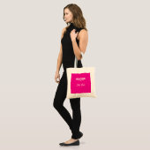 Zoete Zestien Wit & Roze Tiara Tas Favour (Voorkant (model))