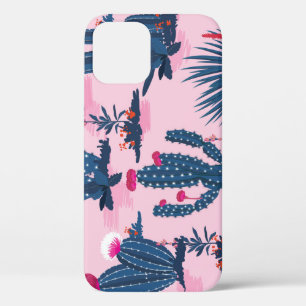 Zoete zomer cactus bloeipatroon Case-Mate iPhone case