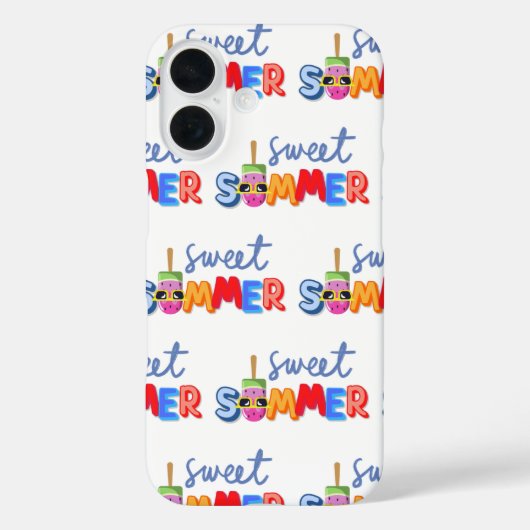 zoete zomer Case-Mate iPhone case (Achterkant)