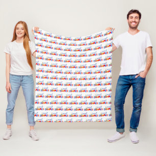 zoete zomer fleece deken
