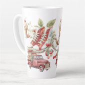 Zoete zomer kersen latte mok (Linkerhoek)