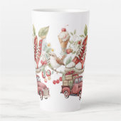 Zoete zomer kersen latte mok (Voorkant)