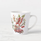 Zoete zomer kersen latte mok (Rechts)