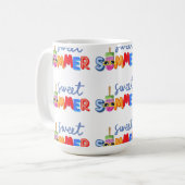 zoete zomer koffiemok (Voorkant links)