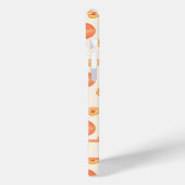 Zoete zomer perzik patroon Case-Mate iPhone case (Achterkant / Links)