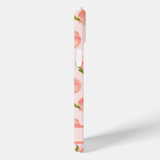 Zoete zomer perzik patroon Case-Mate iPhone case (Achterkant / Rechts)