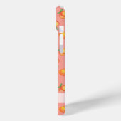 Zoete zomer perzik patroon Case-Mate iPhone case (Achterkant / Links)