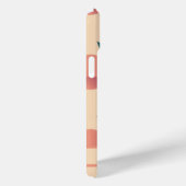 Zoete zomer perzik patroon Case-Mate iPhone case (Achterkant / Rechts)