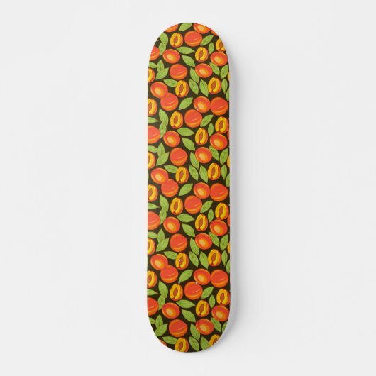Zoete zomer perzik patroon persoonlijk skateboard (Voorkant)