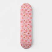 Zoete zomer perzik patroon persoonlijk skateboard (Voorkant)