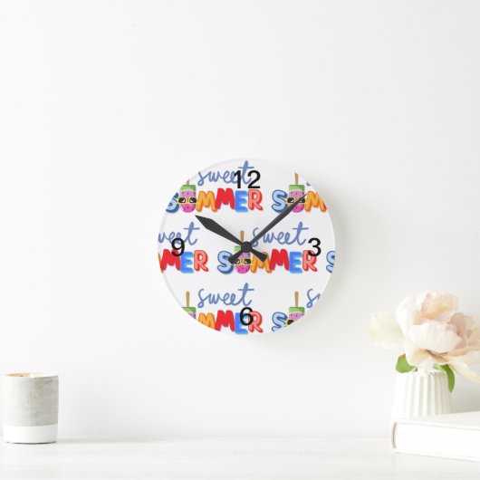 zoete zomer ronde klok (Huis)
