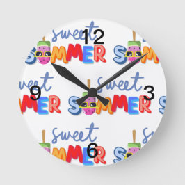 zoete zomer ronde klok