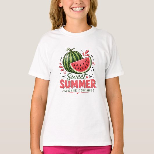 Zoete Zomer T-shirt (Voorkant)