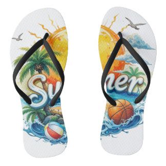 Zoete Zomer Tijd - Schattige Watermeloen Zomer Vib Teenslippers