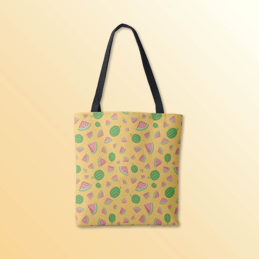 Zoete Zomer Watermeloen Patroon Tas