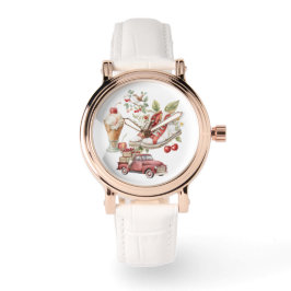 Zoete zomerkersen horloge