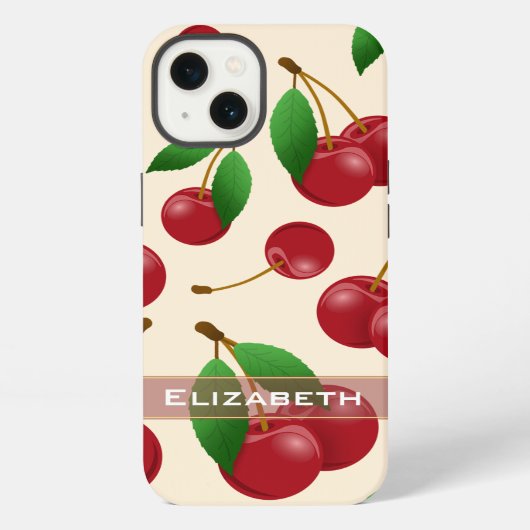 zoete zomerkersen iPhone hoesje (Achterkant)