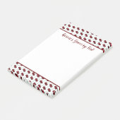 Zoete zomerkersen — Lijst van fruitkersen Post-it® Notes (Schuin)