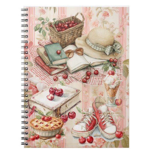 Zoete zomerkersen notitieboek (Voorkant)
