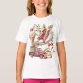 Zoete zomerkersen t-shirt (Voorkant)