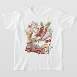 Zoete zomerkersen t-shirt