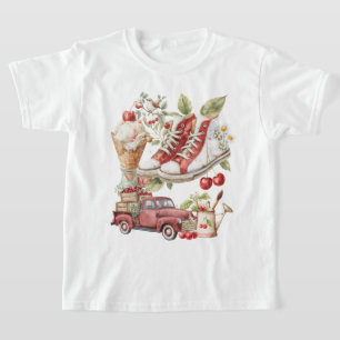 Zoete zomerkersen t-shirt