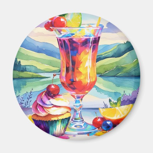 ZOETE ZOMERLEKKERNIJEN MAGNEET (Voorkant)