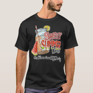Zoete zomertijd bibliothecaris van dienst laatste t-shirt