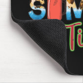 zoete zomertijd | Kleurrijke Watermeloen Slice Muismat (Hoek)