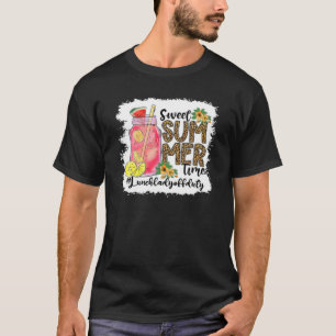 Zoete zomertijd op laatste dag van de schoollunch t-shirt