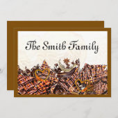 ZOETE ZONDAG! :) FEESTDAGENKAART (Voorkant / Achterkant)