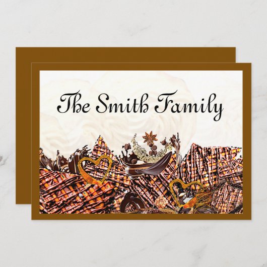 ZOETE ZONDAG! :) FEESTDAGENKAART (Voorkant / Achterkant)