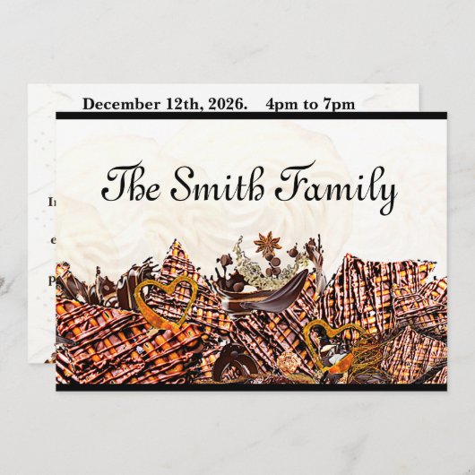 ZOETE ZONDAG! :) KERSTKAART (Voorkant / Achterkant)