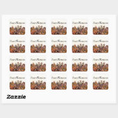 ZOETE ZONDAG! :) VIERKANTE STICKER (Vel)