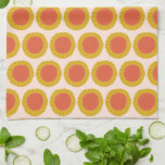 Zoete zonnebloemen Daisy Flower Yellow Red Pattern Theedoek<br><div class="desc">Decoreer je keuken met deze coole zonnedoek. Maakt een geweldig huishouden,  een verjaardag of een bruiloft cadeau! U kunt het aanpassen en tekst ook toevoegen. Bekijk mijn winkel voor veel meer kleuren en patronen!</div>