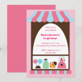 Zoeten en behandelen nodigen twee uit kaart (Voorkant / Achterkant)