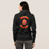 Zoeter dan chili rode paprika hoodie (Achterkant volledig)