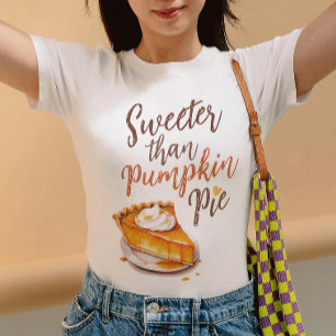 Zoeter dan pompoenkruid, Herfst vibes T-shirt