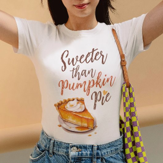 Zoeter dan pompoenkruid, Herfst vibes T-shirt