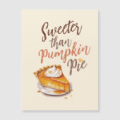 Zoeter dan pompoentaart – Herfst pompoentaart (Voorkant)