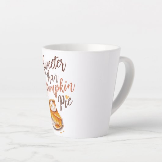 Zoeter dan pompoentaart – Herfst pompoentaart Latte Mok (Rechterhoek)