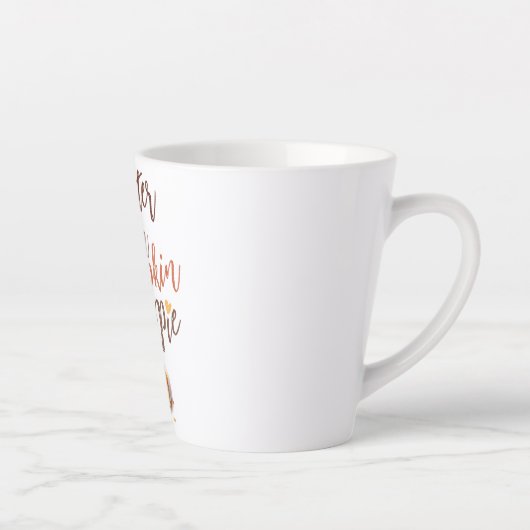 Zoeter dan pompoentaart – Herfst pompoentaart Latte Mok (Rechts)