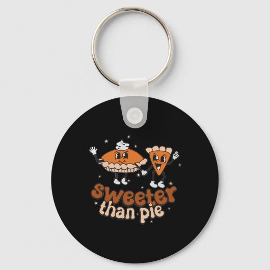 Zoeter dan taart Herfst Vibes Autumn Sleutelhanger (Voorkant)