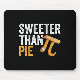 Zoeter dan taart Wiskunde Geek Teacher 3.14 Pi Day Muismat