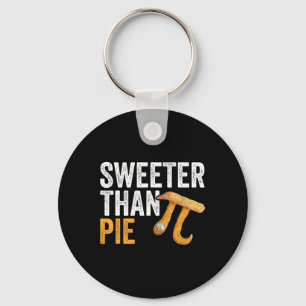Zoeter dan taart Wiskunde Geek Teacher 3.14 Pi Day Sleutelhanger