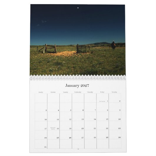 Zoetgras Ranch Kalender (Jan 2027)