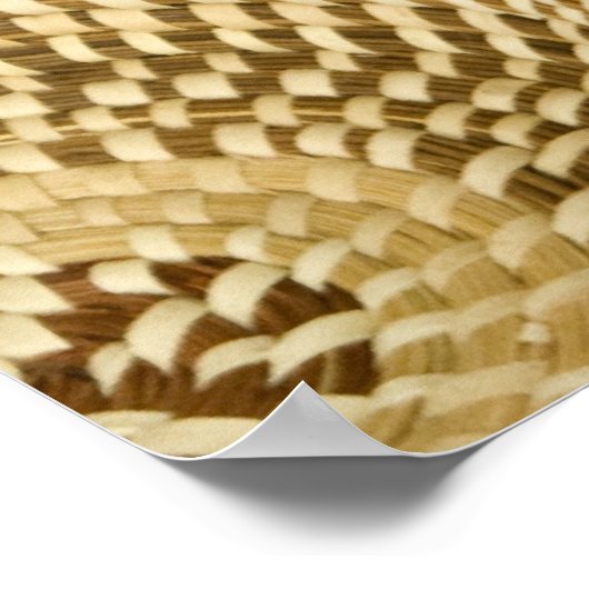 Zoetgrasbeugels Poster (Hoek)