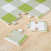 zoetgroene peer legpuzzel (Zijkant)