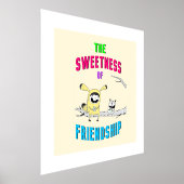 zoetheid van vriendschap kat juli doedelen 30 vrie folie afdrukken (Laagn)