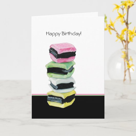 Zoethout Allersports Verjaardag Kaart (Gele Bloem)